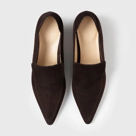 New Brown Suede Shoes – Comfortable Shoes for Women - Picture 2 of 9